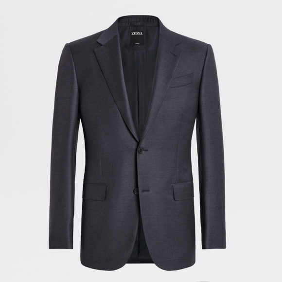 Ermenegildo Zegna Single Breasted Suit Jacket b